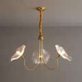 Grevia Glass Chandelier-Moonnatur