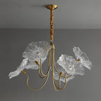 Grevia Glass Chandelier-Moonnatur