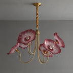 Grevia Glass Chandelier-Moonnatur