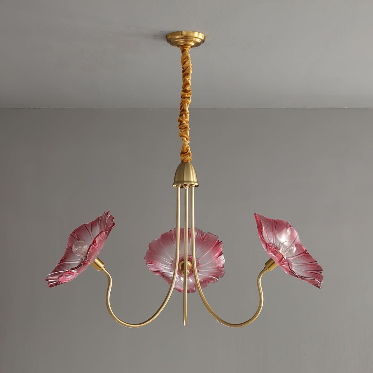 Grevia Glass Chandelier-Moonnatur
