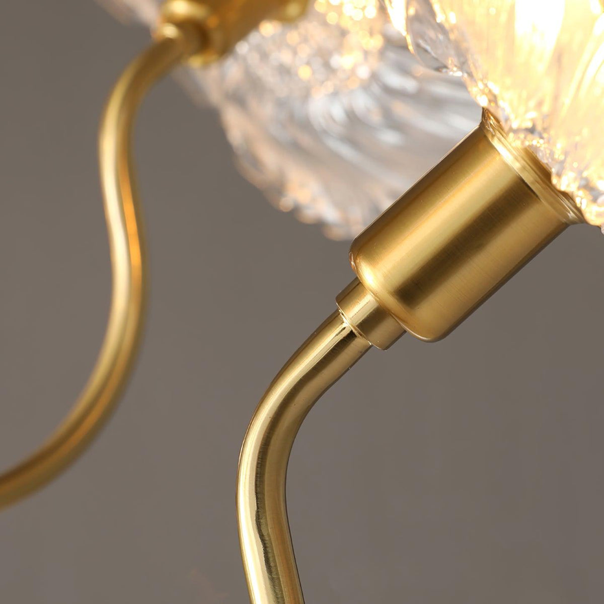 Grevia Glass Chandelier-Moonnatur