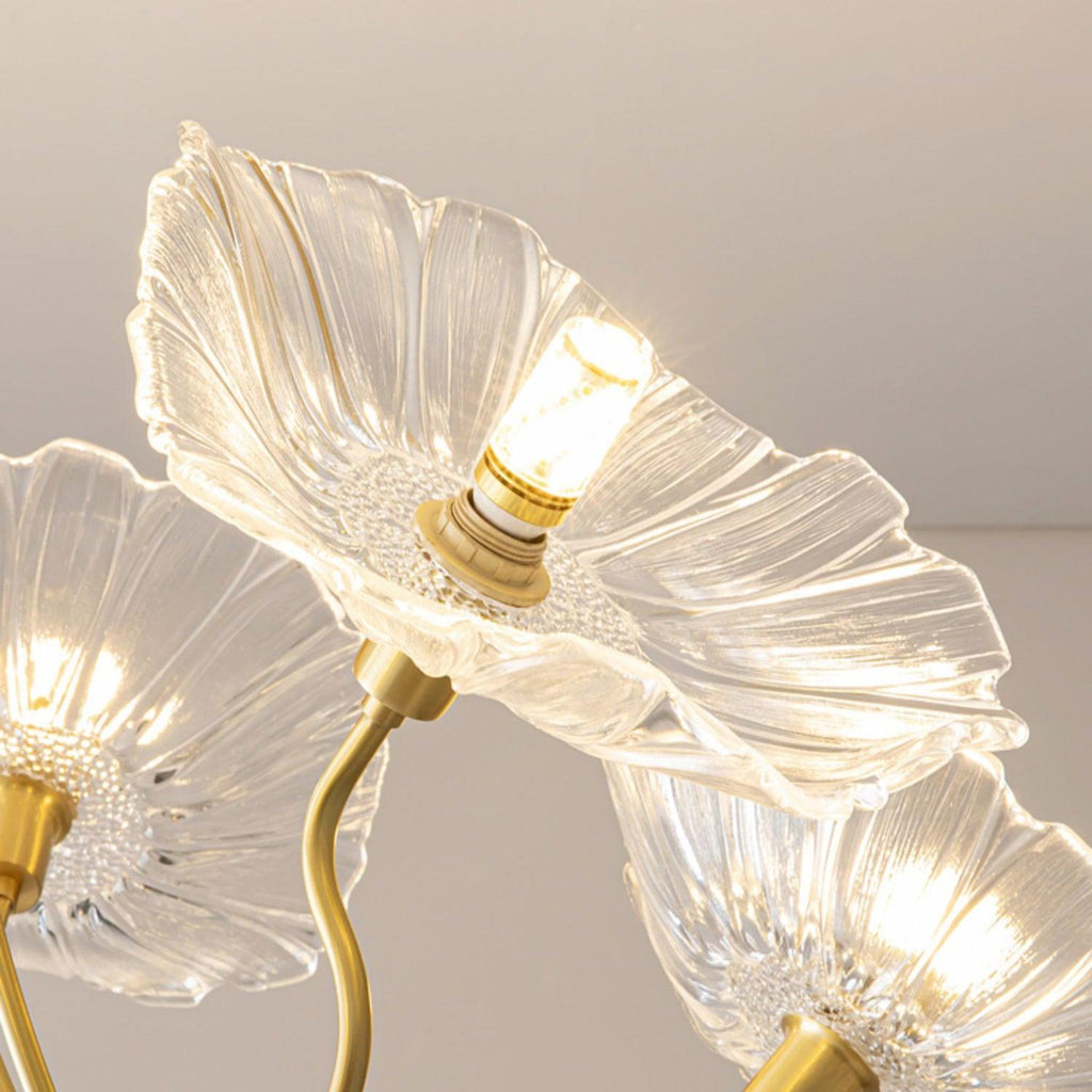 Grevia Glass Chandelier-Moonnatur