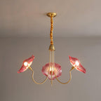 Grevia Glass Chandelier-Moonnatur