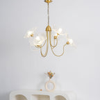 Grevia Glass Chandelier-Moonnatur