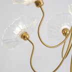 Grevia Glass Chandelier-Moonnatur