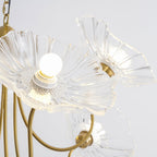 Grevia Glass Chandelier-Moonnatur