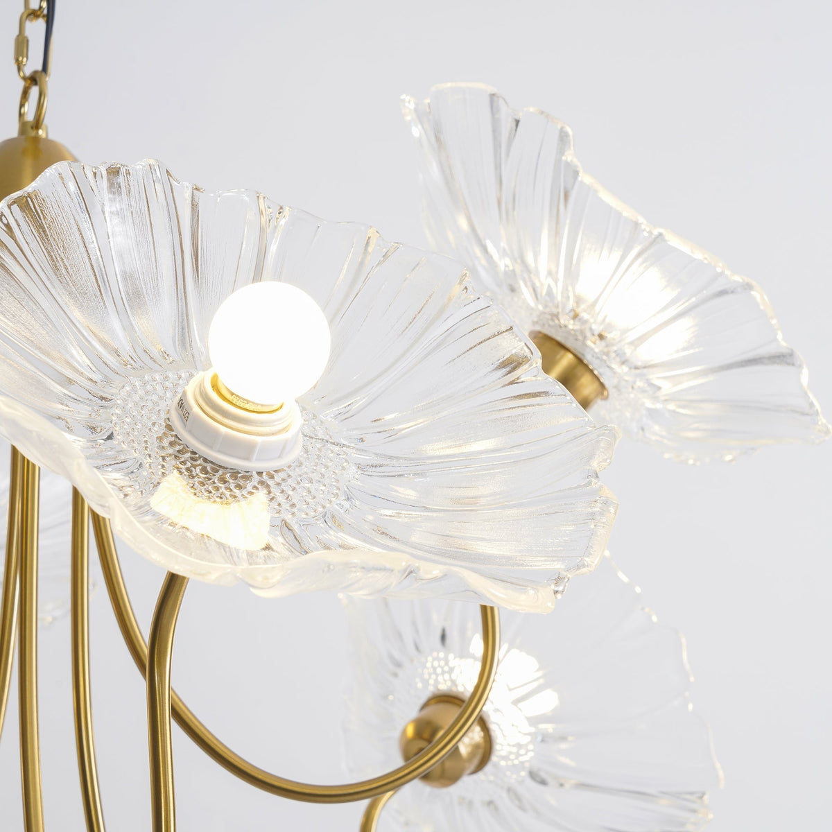 Grevia Glass Chandelier-Moonnatur