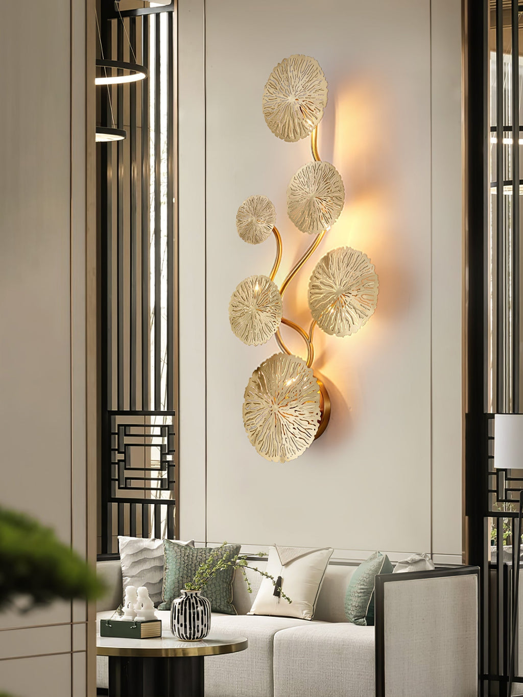 Perrinaria Stainless Steel Wall Light-Moonnatur