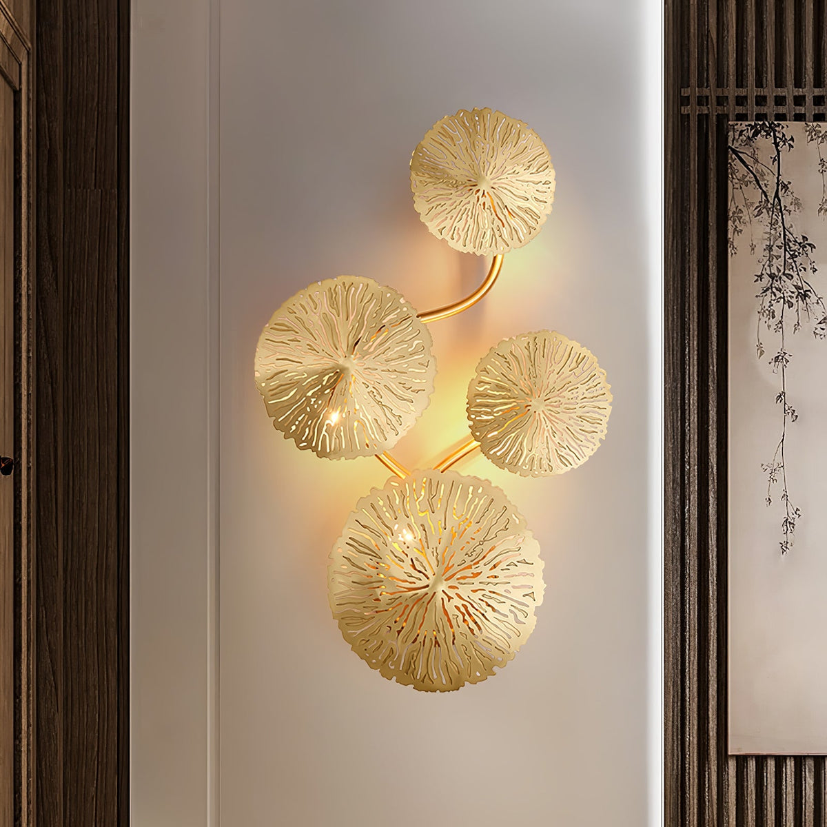 Veyrenis Metal Wall Light-Moonnatur