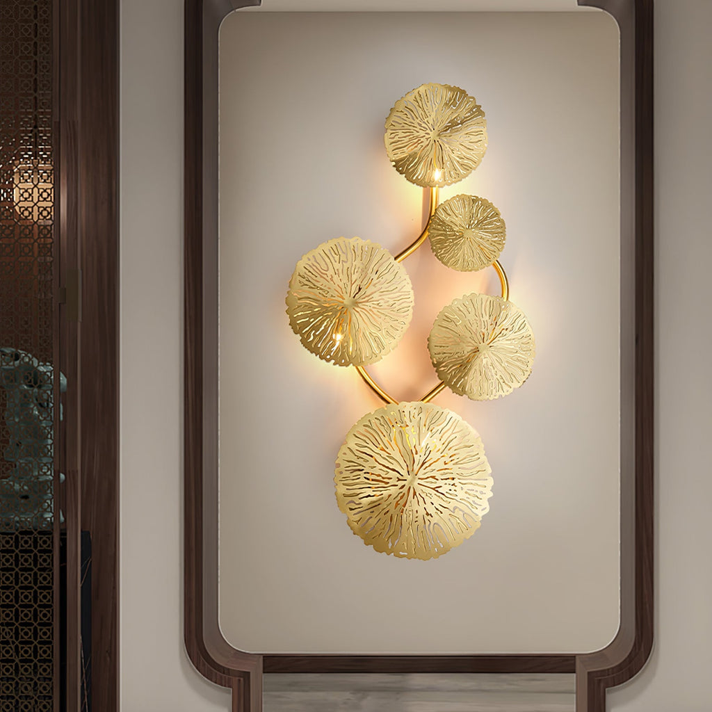 Veyrenis Metal Wall Light-Moonnatur