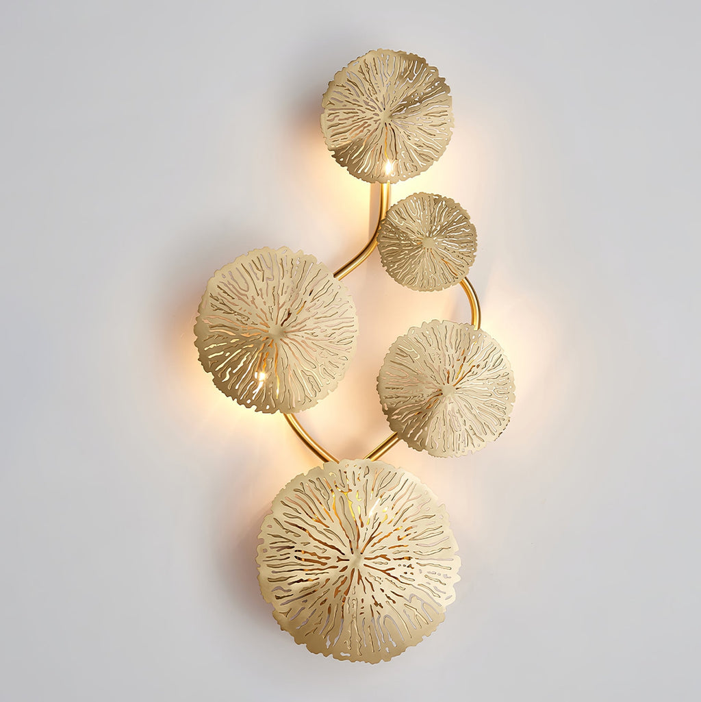Veyrenis Metal Wall Light-Moonnatur