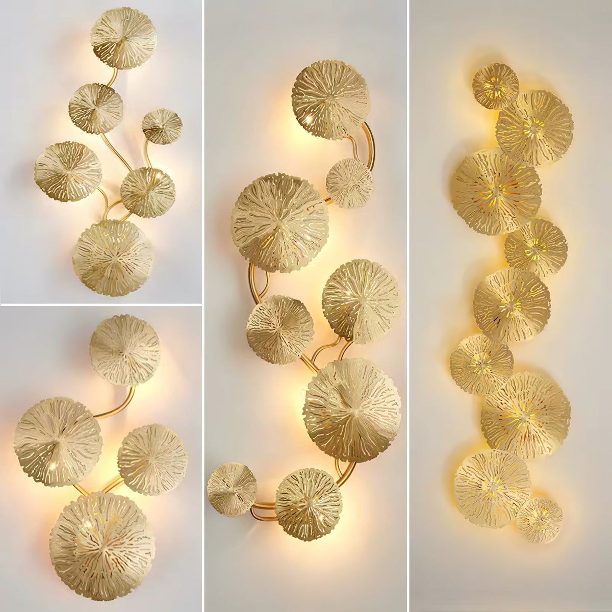 Veyrenis Metal Wall Light-Moonnatur