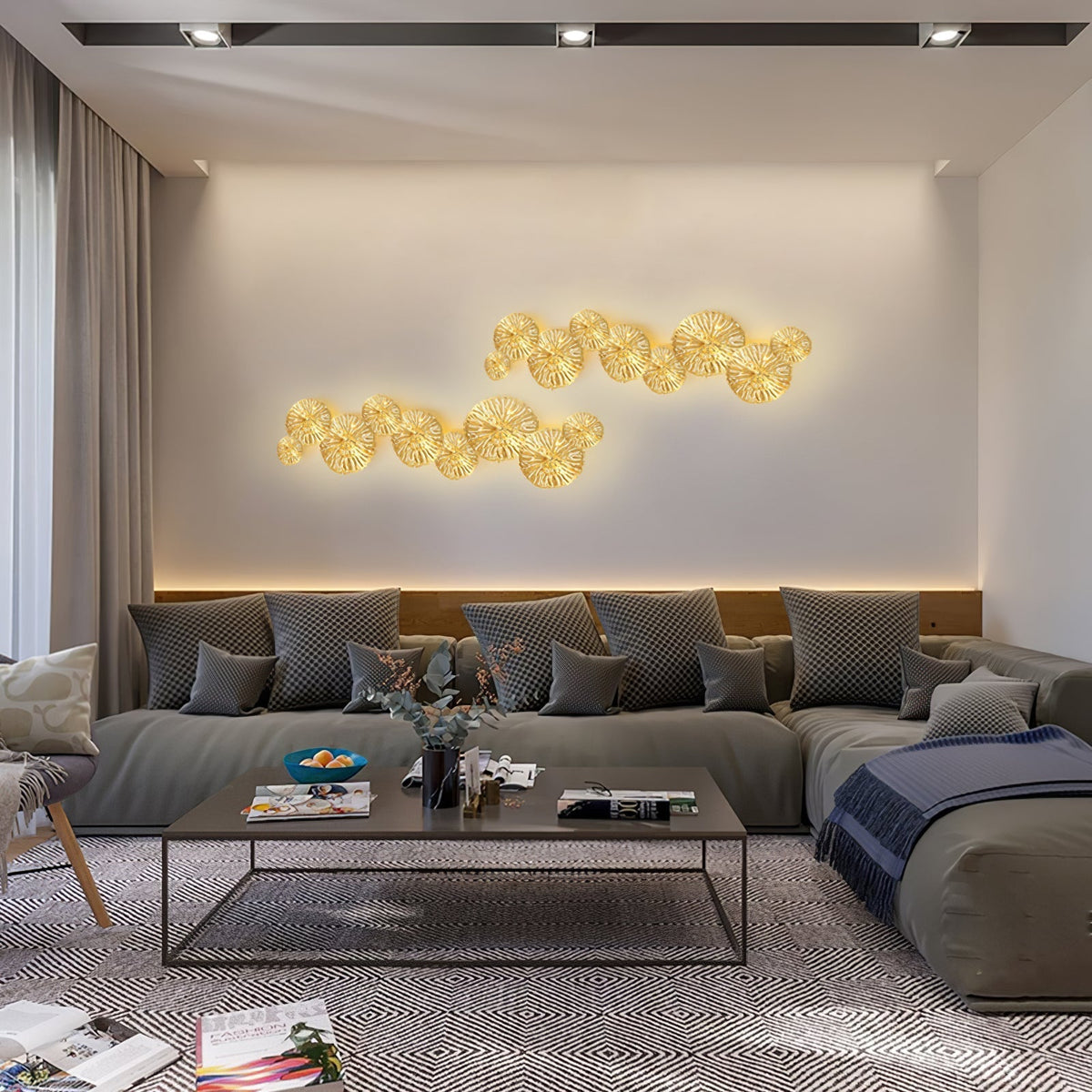Perrinaria Stainless Steel Wall Light-Moonnatur