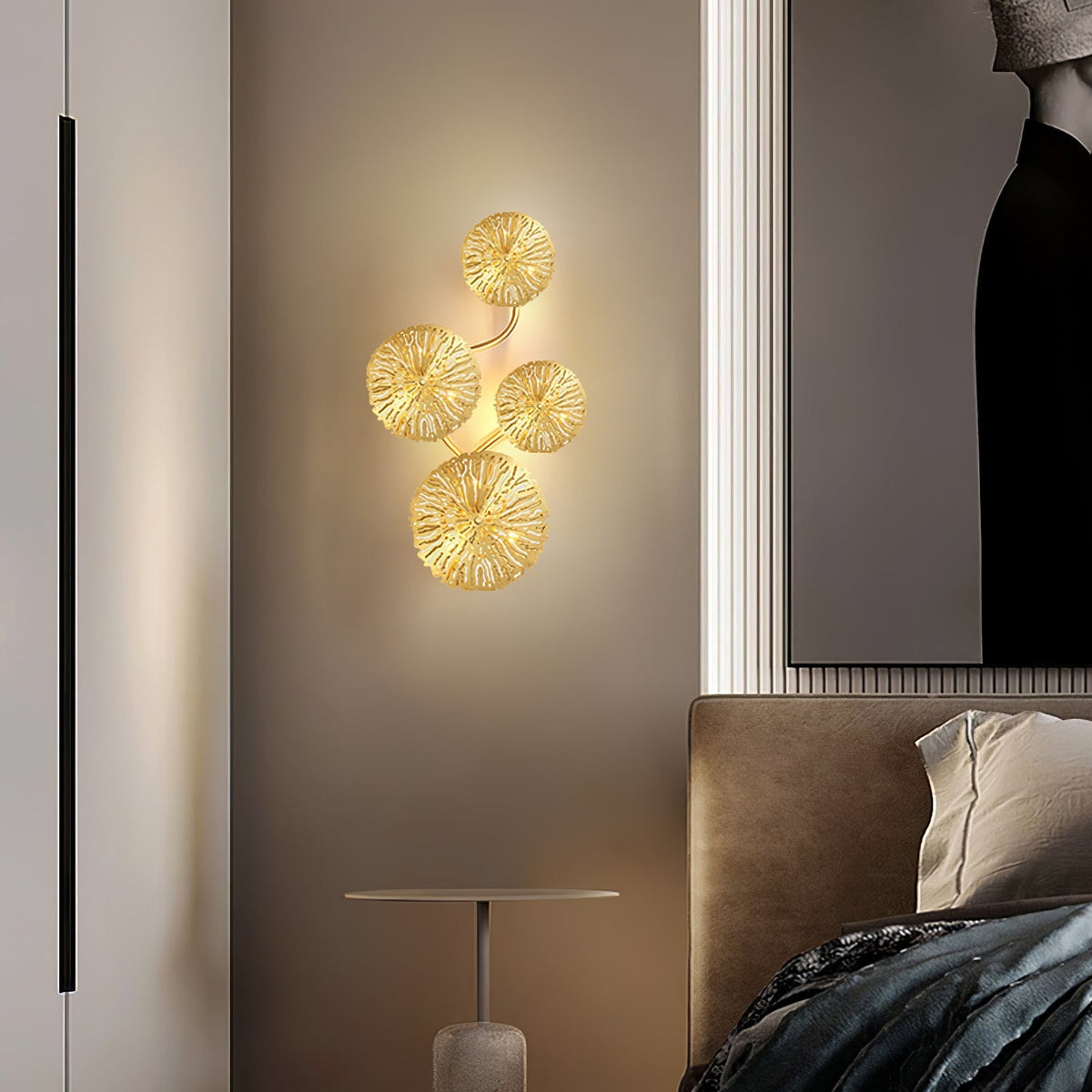 Perrinaria Stainless Steel Wall Light-Moonnatur