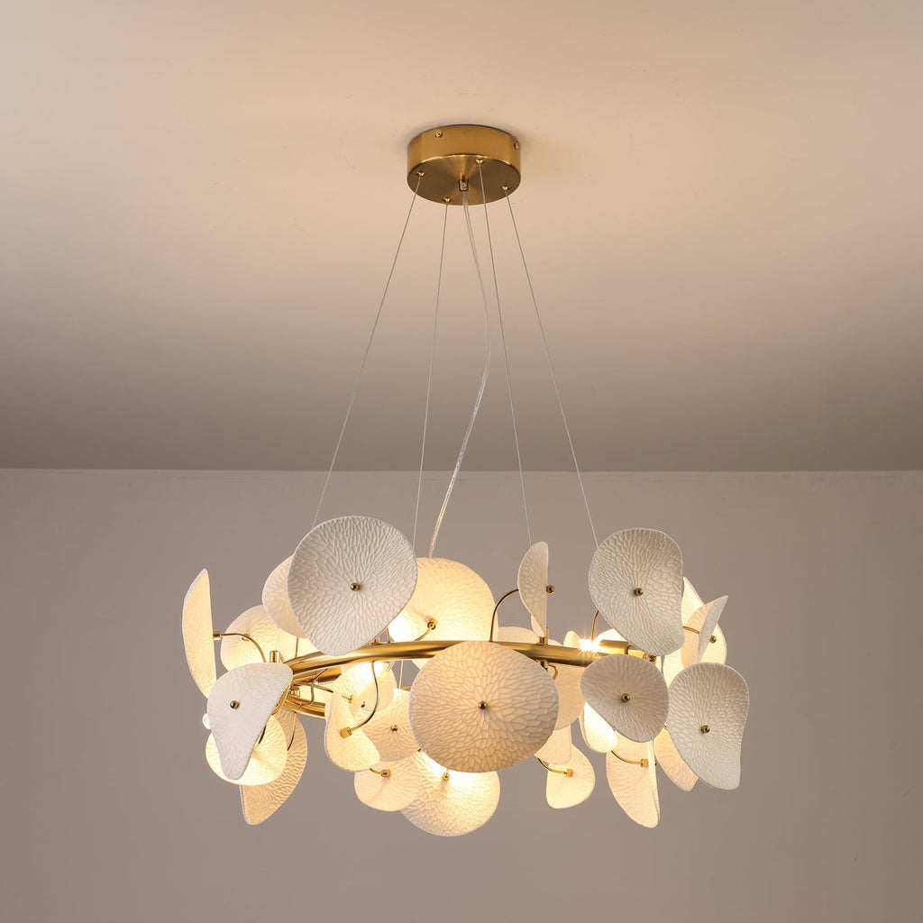 Gelmavia Ceramic Chandelier-Moonnatur