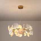 Gelmavia Ceramic Chandelier-Moonnatur