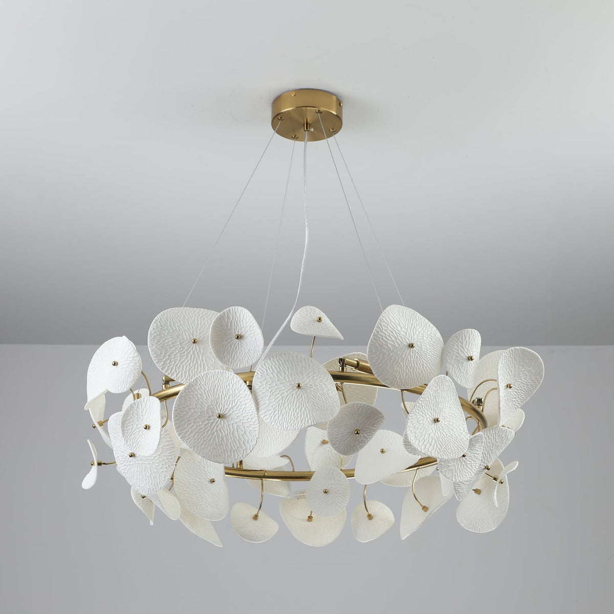 Gelmavia Ceramic Chandelier-Moonnatur