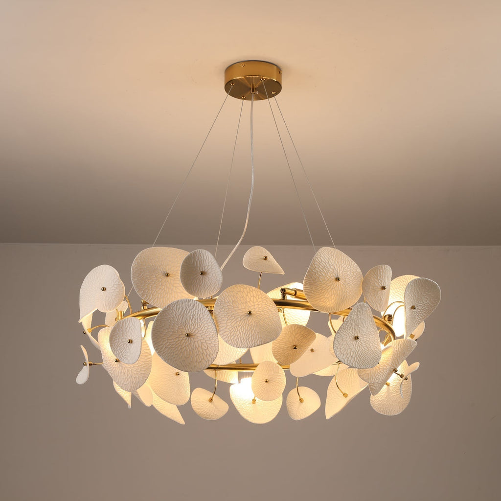 Gelmavia Ceramic Chandelier-Moonnatur