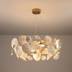 Gelmavia Ceramic Chandelier-Moonnatur
