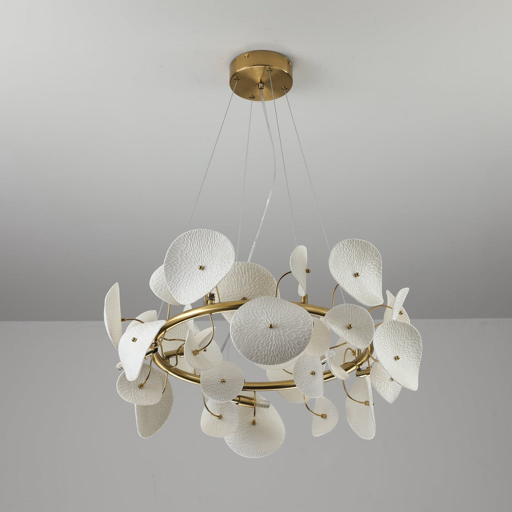 Gelmavia Ceramic Chandelier-Moonnatur