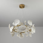 Gelmavia Ceramic Chandelier-Moonnatur
