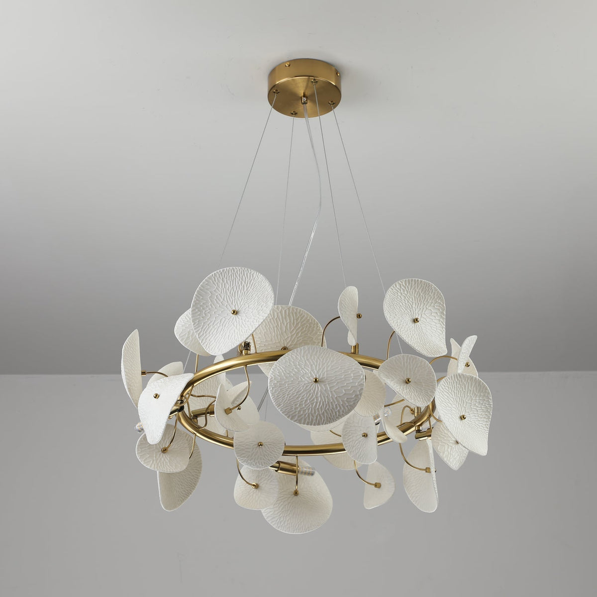 Gelmavia Ceramic Chandelier-Moonnatur