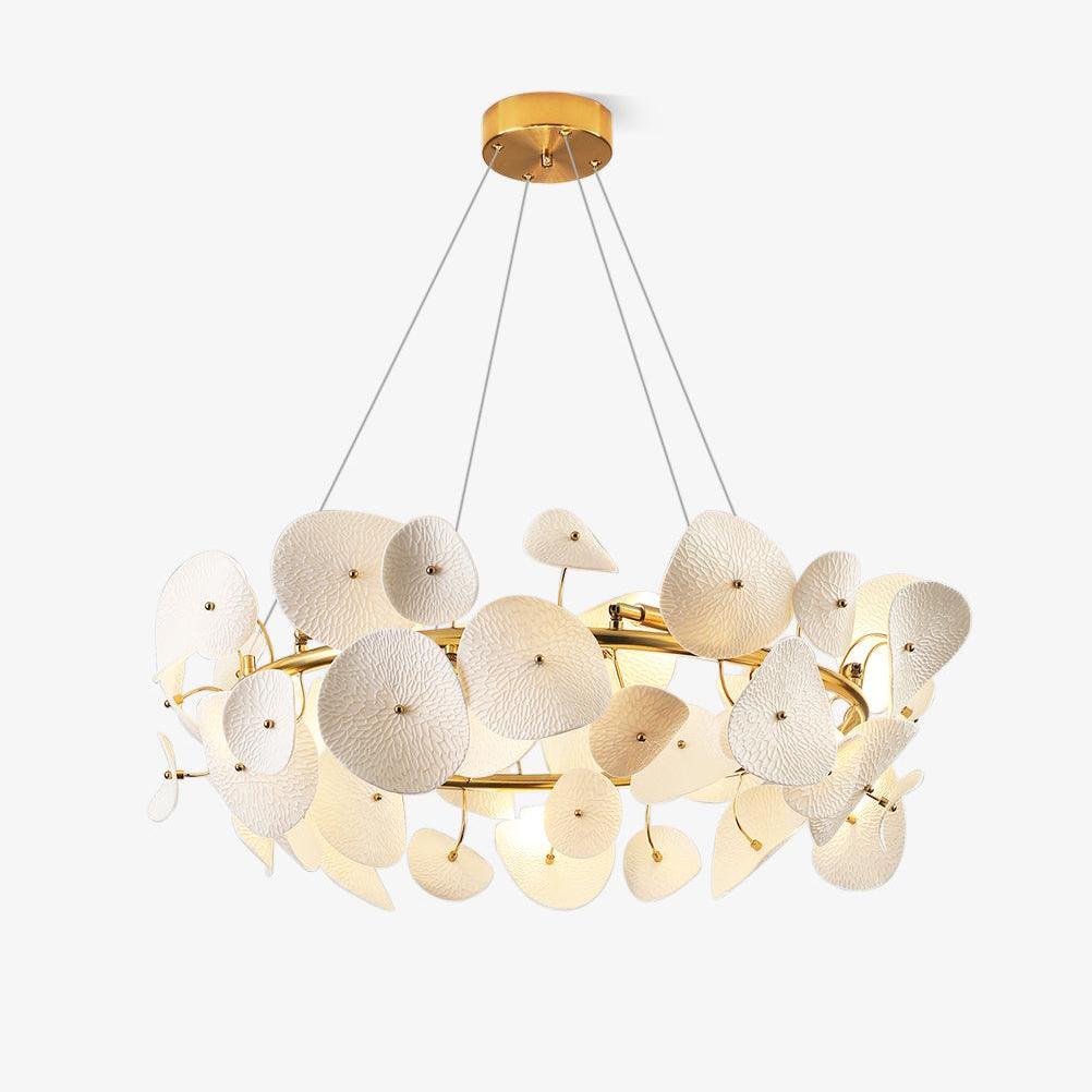 Gelmavia Ceramic Chandelier-Moonnatur