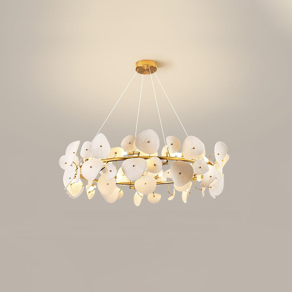 Gelmavia Ceramic Chandelier-Moonnatur