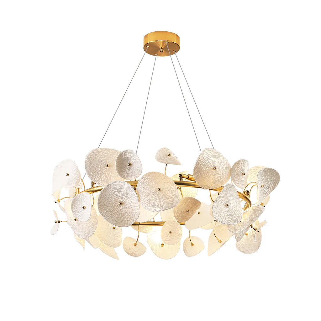 Gelmavia Ceramic Chandelier-Moonnatur