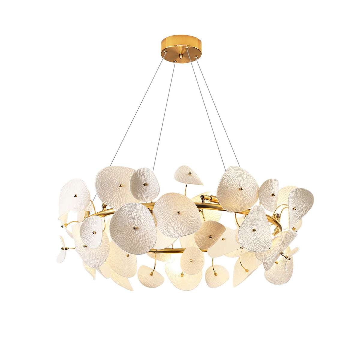 Gelmavia Ceramic Chandelier-Moonnatur