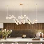 Gelmavia Ceramic Chandelier-Moonnatur