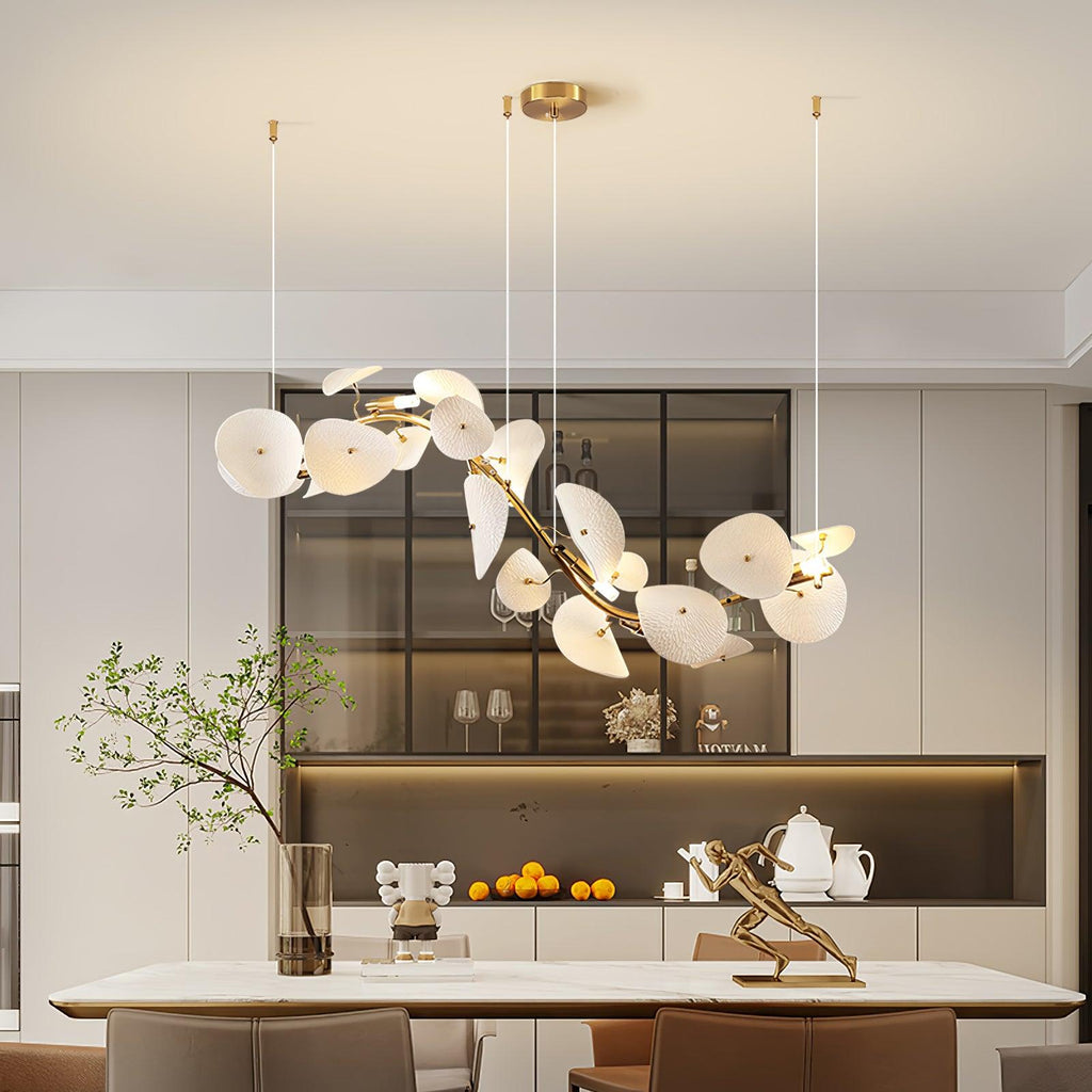 Gelmavia Ceramic Chandelier-Moonnatur