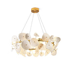 Gelmavia Ceramic Chandelier-Moonnatur