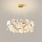 Gelmavia Ceramic Chandelier-Moonnatur