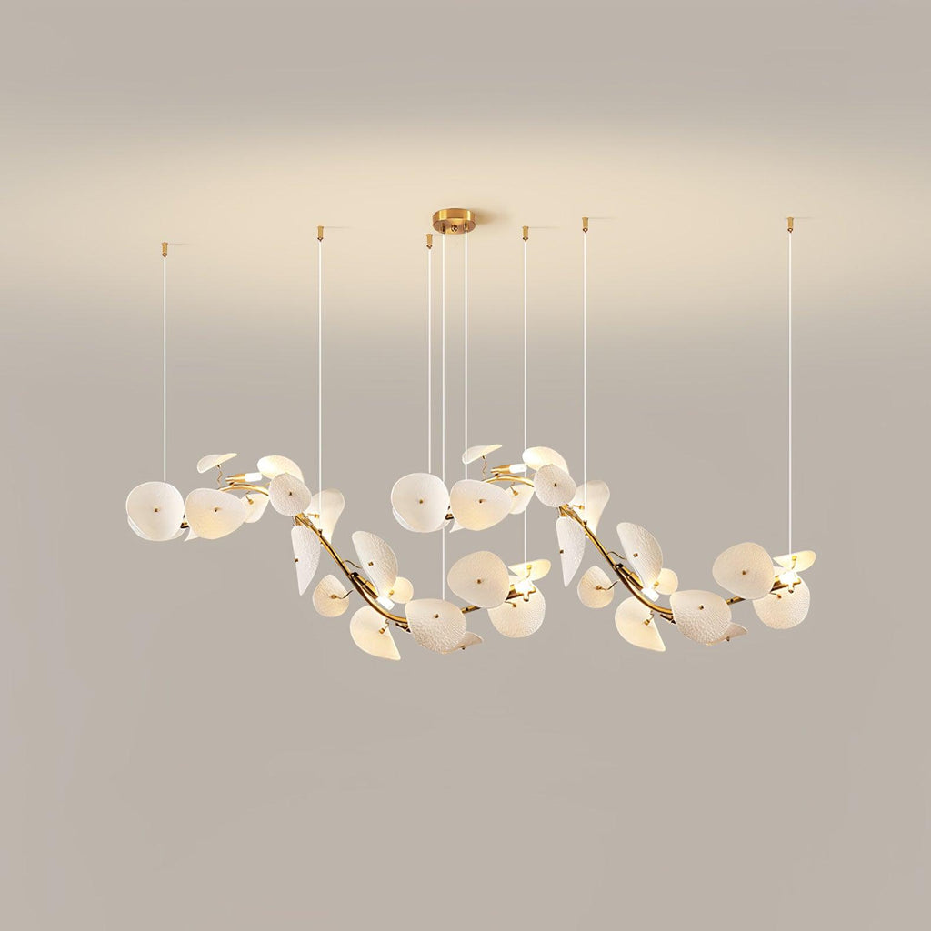 Gelmavia Ceramic Chandelier-Moonnatur