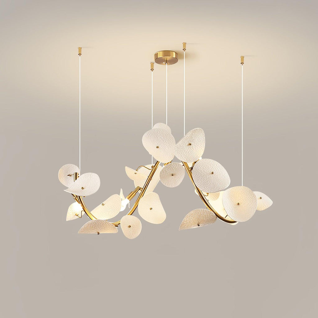 Gelmavia Ceramic Chandelier-Moonnatur