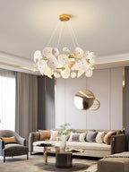 Gelmavia Ceramic Chandelier-Moonnatur