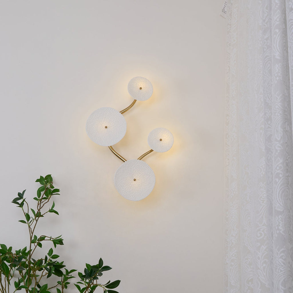 Zoralia Ceramic Wall Lamp-Moonnatur