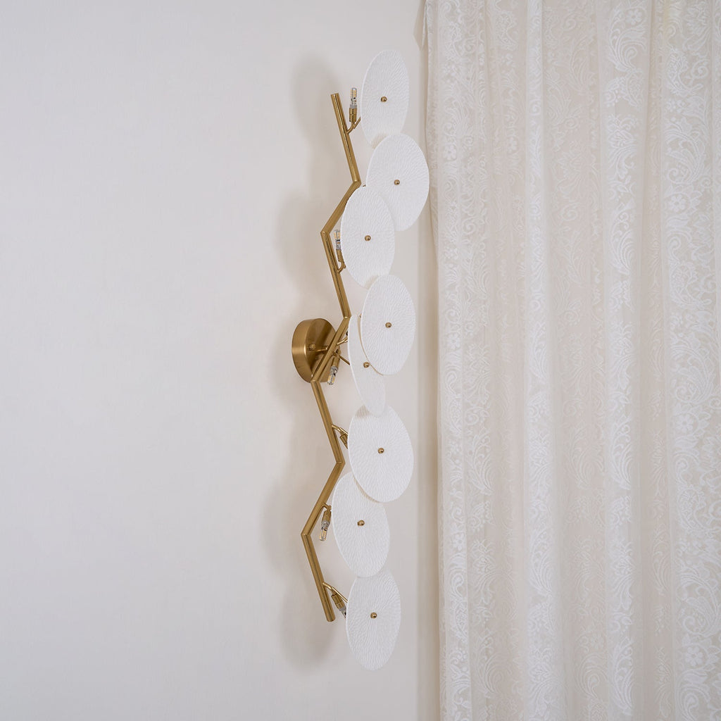 Zoralia Ceramic Wall Lamp-Moonnatur