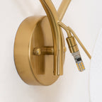 Zoralia Ceramic Wall Lamp-Moonnatur