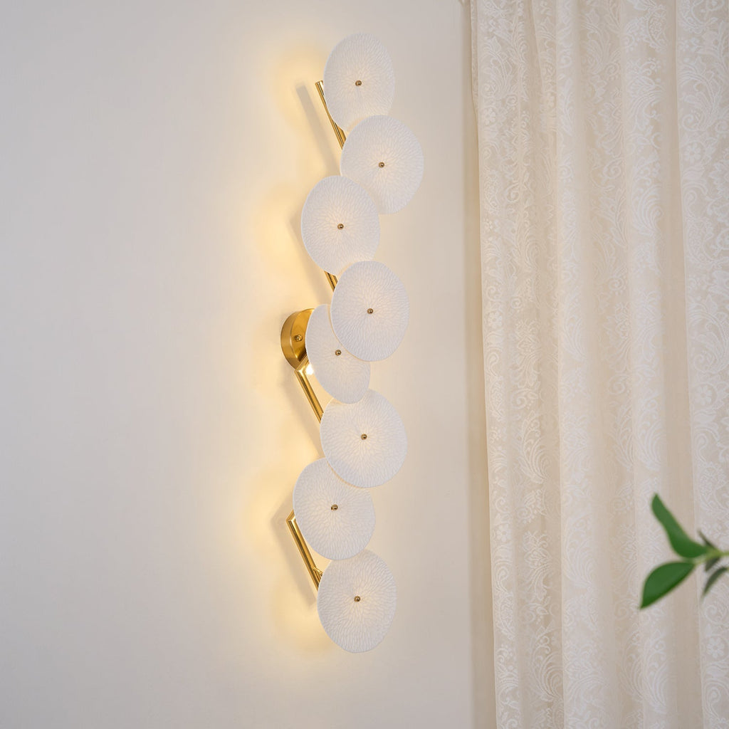 Zoralia Ceramic Wall Lamp-Moonnatur