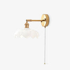 Larkaria Glass Wall Light-Moonnatur