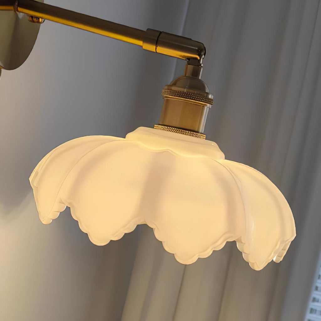 Larkaria Glass Wall Light-Moonnatur
