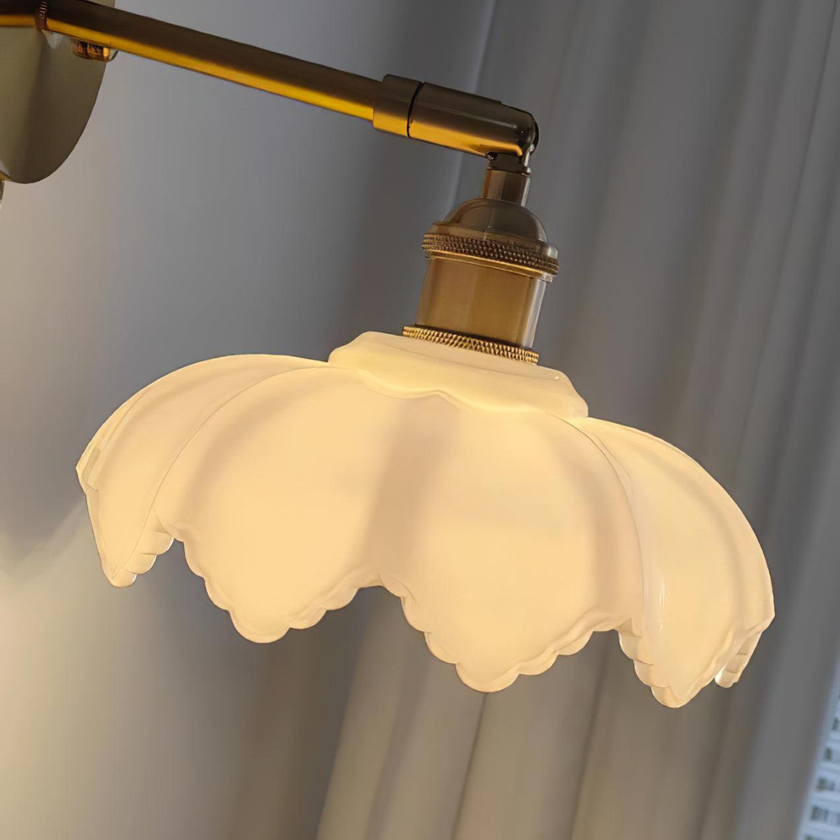 Larkaria Glass Wall Light-Moonnatur