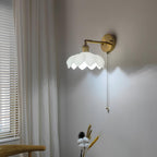 Larkaria Glass Wall Light-Moonnatur