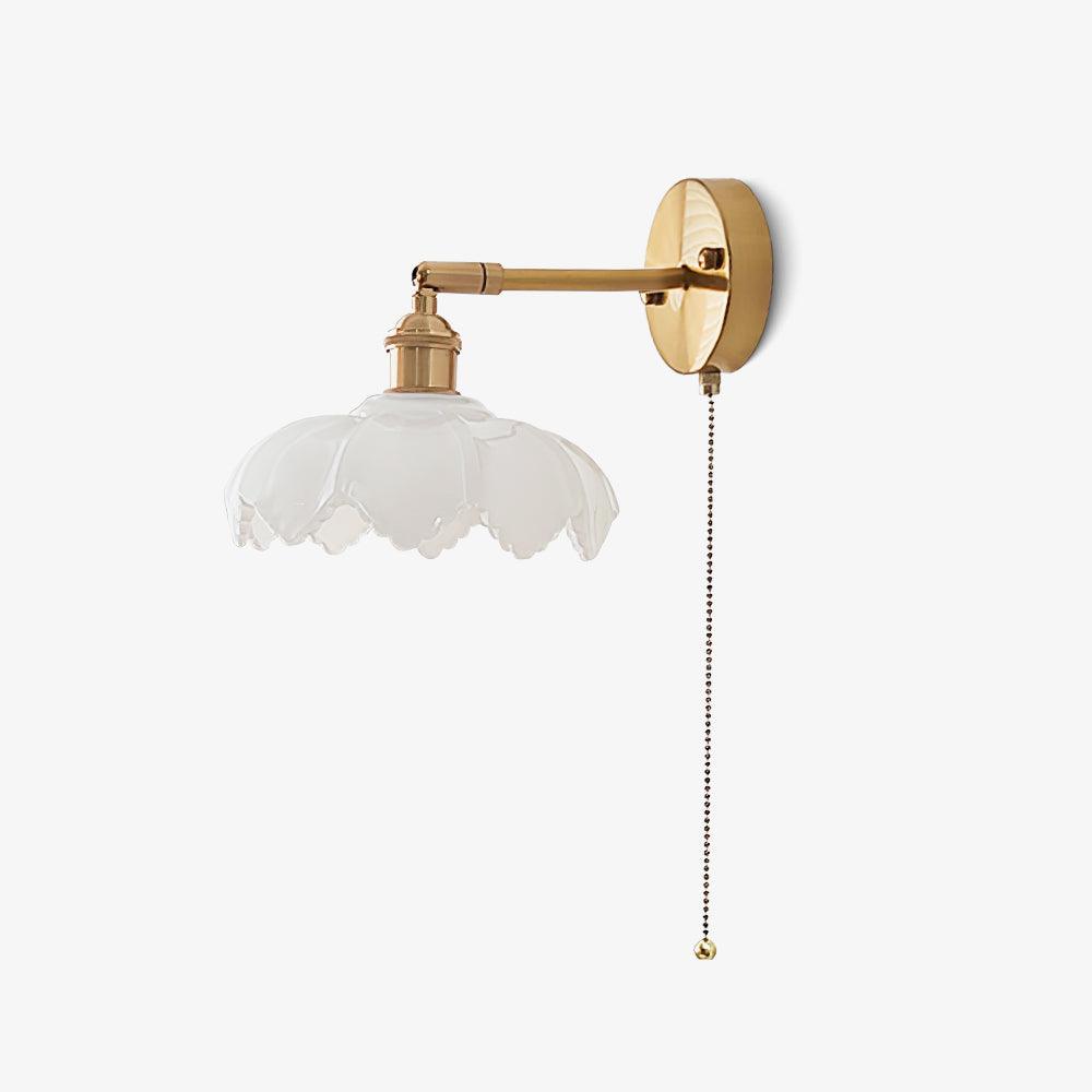 Larkaria Glass Wall Light-Moonnatur