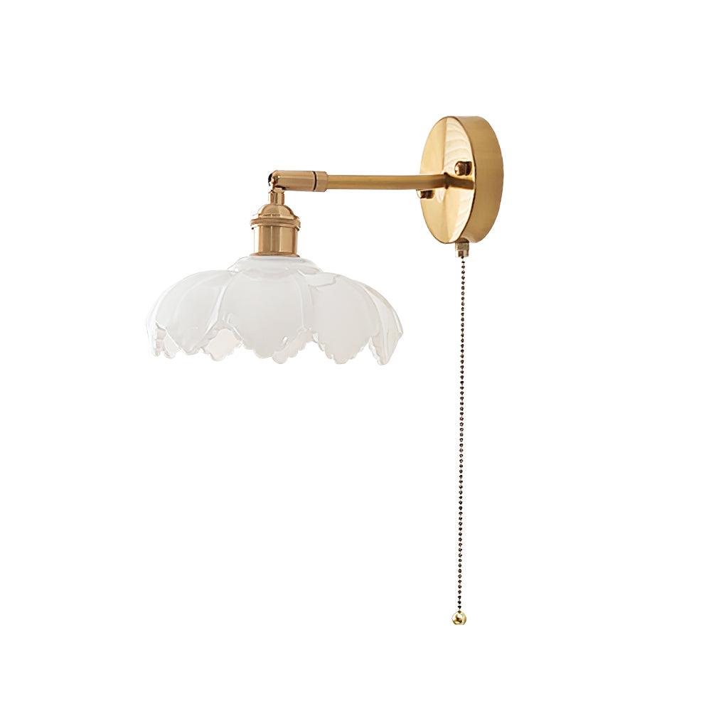 Larkaria Glass Wall Light-Moonnatur