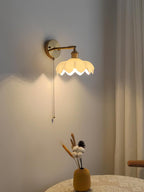 Larkaria Glass Wall Light-Moonnatur
