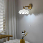 Larkaria Glass Wall Light-Moonnatur