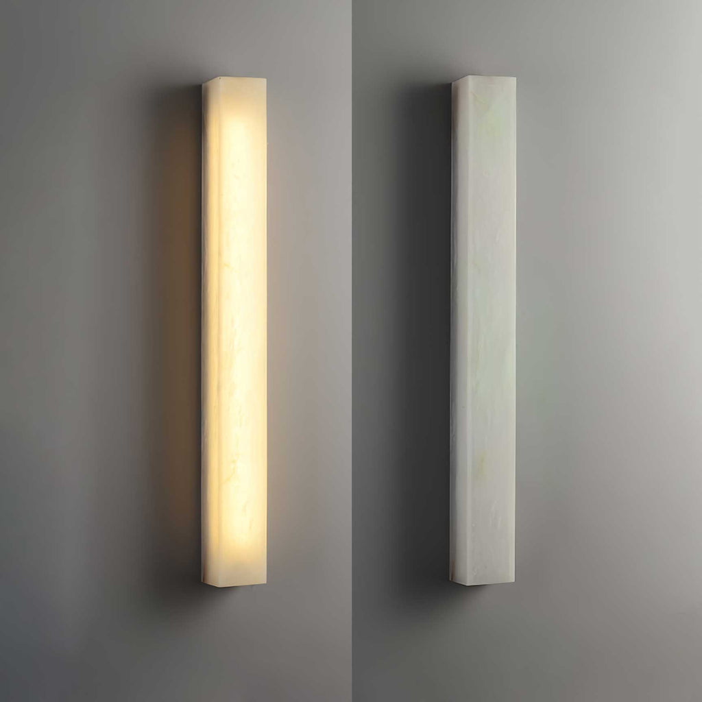 Pardenina Alabaster Wall Light-Moonnatur